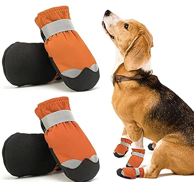 KUTKUT Waterproof Dog Boots