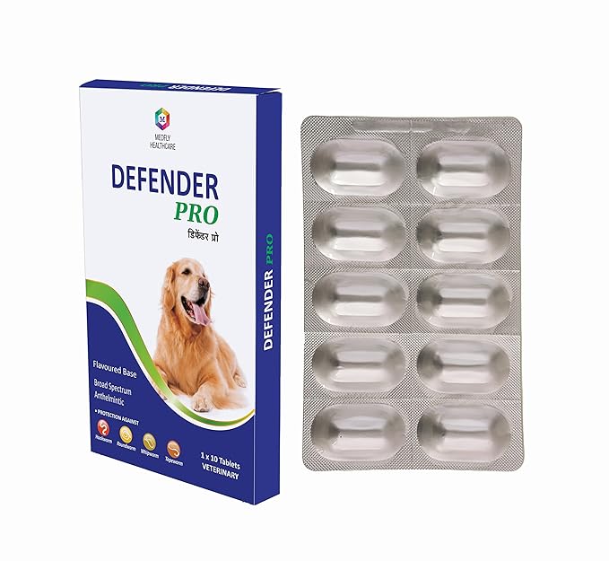 Medfly Defender Pro Deworming Tablet for Dogs of All Life Stages