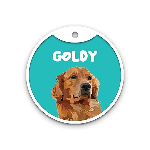 Pawsindia Personalized Aluminium Dog