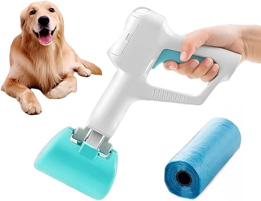 Pet Poop Scooper, Portable Waste Cleaner Pet Toilet Picker Dog