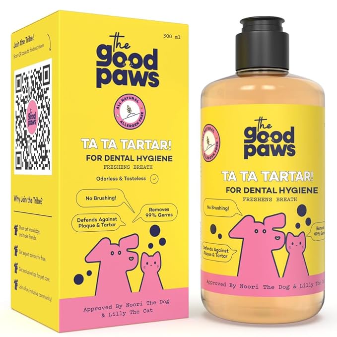 The Good Paws Ta Ta Tartar Dental Care for Dogs