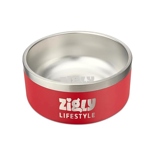 Zigly Stainless Steel Lifestyle Dog Bowls