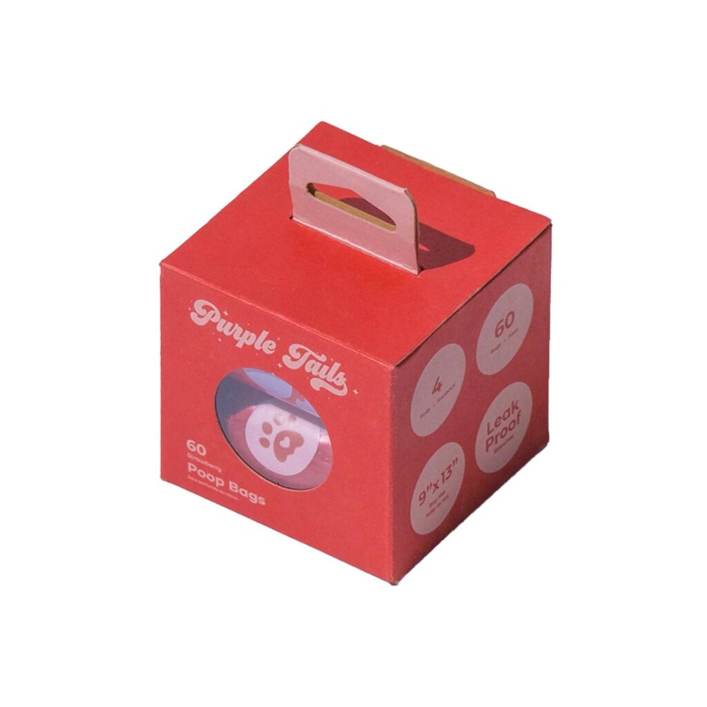 Purple Tails Canada Dog Poop Bags