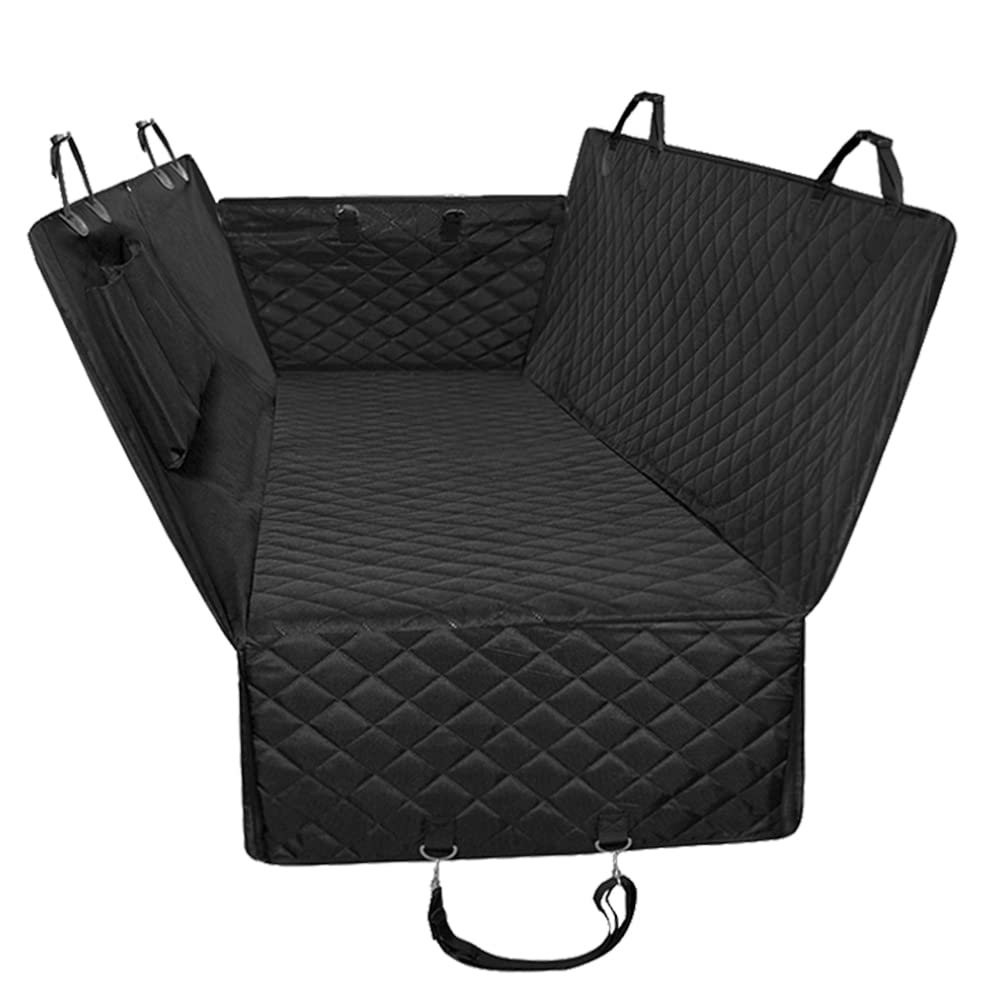 honest luxury quilted dog car seat cover